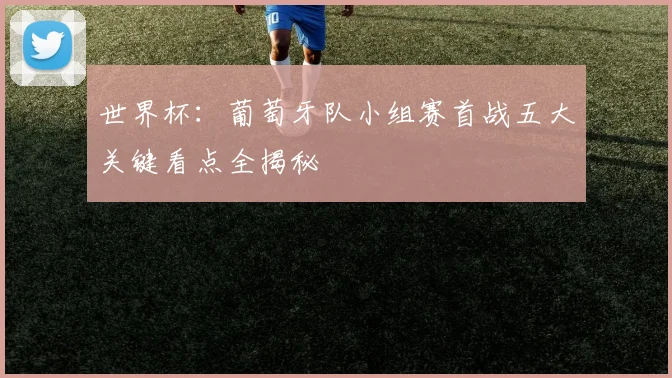 世界杯:葡萄牙队小组赛首战五大关键看点全揭秘